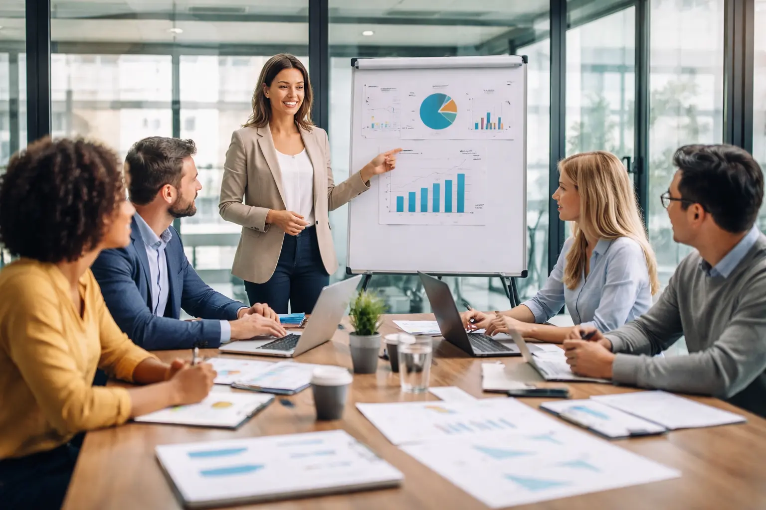 Florida Food Permit team discussing business strategy